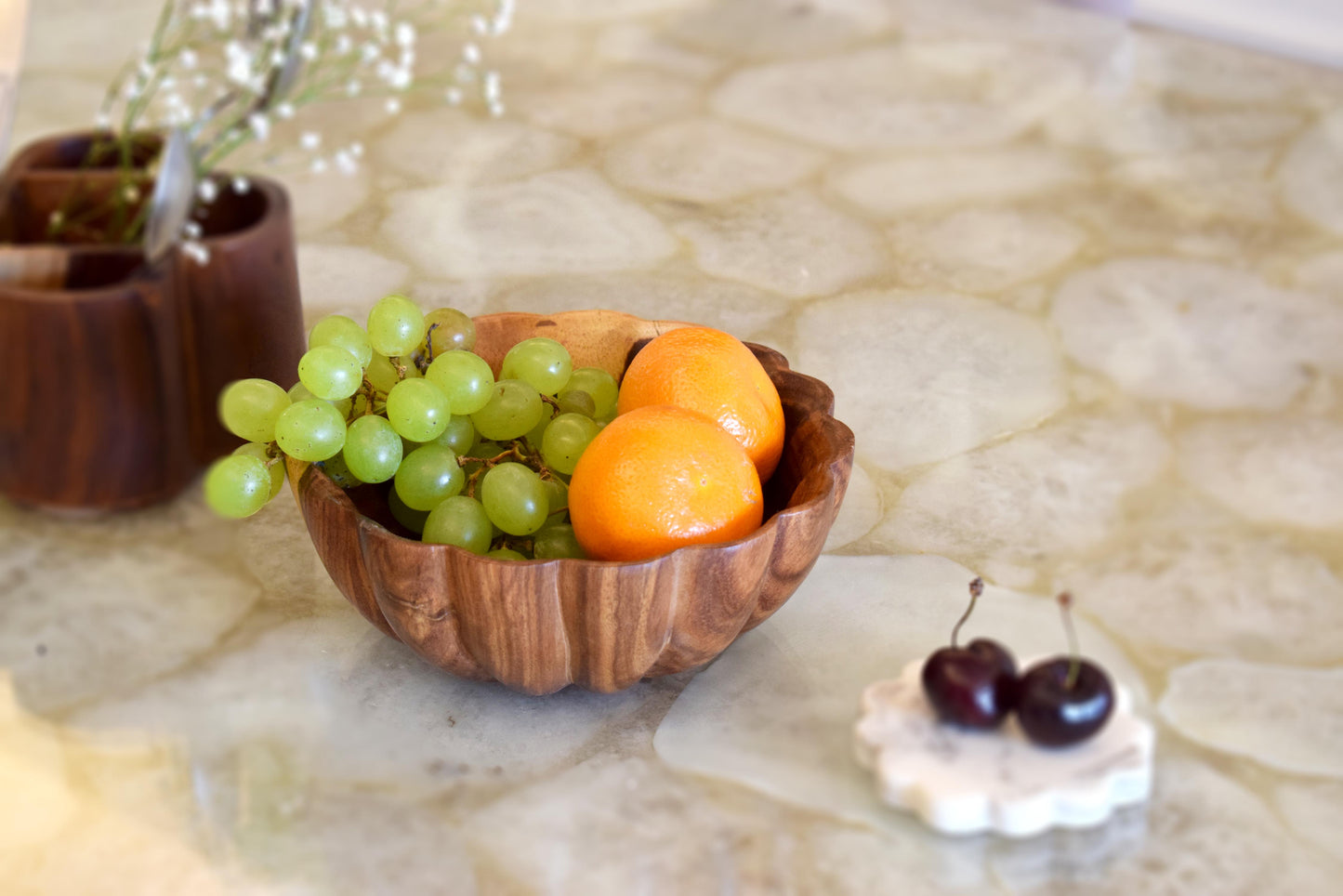 Ruffle Fruit bowl