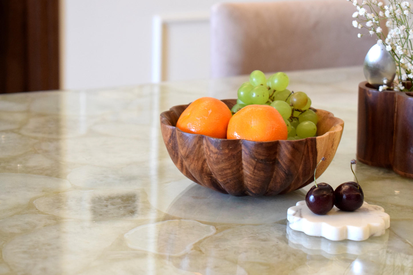 Ruffle Fruit bowl